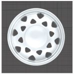 Tisa Renault Clio - R19 Tip 13" Jant Kapağı 4'lü Takım JKR017