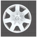 Tisa Renault Kangoo - Clio - Megane 14" Jant Kapağı 4'lü Takım JKR002
