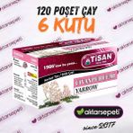 Tisan Civanperçemi Çayı | 6 Kutu | 120 Poşet Çay - Bitki Çayı