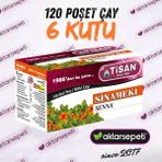 Tisan Sinameki Çayı | 6 Kutu | 120 Poşet Çay - Bitki Çayı