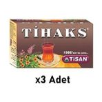 Tisan Tihaks Bitki Çayı 20 Süzen Poşet 3 Adet Vitamin ve Mineral Zengin Gün Boyu Enerji