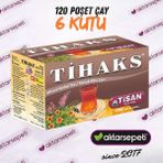 Tisan Tihaks Çay | Bir Gün Değil Hergün Rahat | 120 Poşet Çay | Form Çay - Bitki Çayı