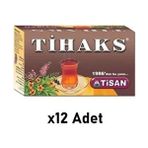 Tisan Tihaks Karışık Bitki Çayı 20 Süzen Poşet 12 Adet Doğal ve Katkısız Ferahlatıcı Lezzet