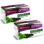 Tisan Yeşil Çay Bitki Çayı 20 Süzen Poşet x 2