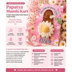 Tişört Kodu Anneler Günü Papatya Mumlu Kart – El Yapımı Kokulu Mum & Özel Tasarım Anlamlı Hediye