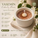 Tişört Kodu Yasemin Kokulu Dekoratif Mum – 100 gr