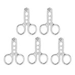 Tissting 5 Adet Fındık Kraker Araçları, Paslanmaz Çelik Ceviz Fındık Sheller Açacağı Pense Fındıkkıran Çam Fıstığı Için Kolay Kırma, Ayçiçeği Çekirdeği