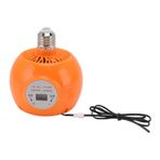 Tissting Kanatlı Isı Lambası, 150W 220V E27 Ampul Yetiştirme Isıtma Lambası Otomatik Sabit Sıcaklık Ayarlanabilir Kümes Isıtıcı Lambası Tavşan Tavuk Ördek Pet