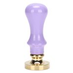 Tissting Mini Balmumu Mühür Sapı, Makaron Rengi Vernik Balmumu Mühür Vintage Özelleştirilmiş Düğün Davetiyeleri Hediye Zarf Sızdırmazlık (Açık Mor)