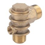 Tissting Pirinçten tek kullanımlık çek valf, hava kompresörü çek valf, dişli aksesuar parçası 1/2x3/416x10 hava kompresörleri için çek valf
