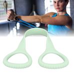 TITA-DONG Şekil 8 Fitness direnç bandı, kol sırt egzersizi, elastik halatlar, esnek fitness bandı, ayak, bacak, el germe, yoga, pilates ve fiziksel pilates için kol egzersizi aleti