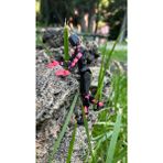 Titan 13 - Lucky 13 Oynar Eklemli Robot Figür Oyuncak Siyah Pembe Dummy (1 Adet Gönderilir)