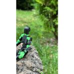 Titan 13 - Lucky 13 Oynar Eklemli Robot Figür Oyuncak Siyah Yeşil Dummy