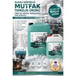 Titan Alkali Köpüklü Mutfak Temizlik Ürünü – Fırın & Fritöz Temizleyici Güçlü Yağ Sökücü (Speed Foam K5) - 750 ml