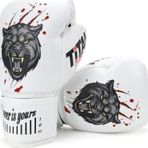 TİTAN SPORT BEYAZ PUMA DESENLİ BOKS ELDİVENİ