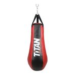Titan Sport Kırmızı-Siyah Model 2 Armut Boks Torbası
