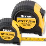 Titan Tools 10903 Combo Dual Rule Mezura set – çok renkli (2-parça)