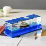 Titanic Model Batmayan Gemi Akvaryum İçin 3D Dekoratif Obje Evinize Değer Katar
