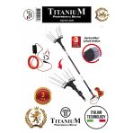 Titanium Olive Lion Plus Akülü Zeytin Hasat Makinesi 34V Taraklı
