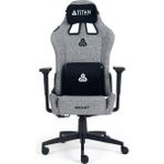Titanseat Beast Chromium Kumaş Oyuncu Koltuğu - Metalik Gri
