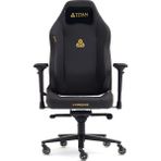 Titanseat Throne Leather Gold Oyuncu Koltuğu