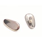 Titanyum Gözlük Burun Pedleri Metal Çerçeveler Gözlük Burun Parçası Push Slide Sunglass Burun Pedleri Gözlük Tamir Takımları (14mm)