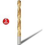 Titanyum Matkap Ucu Hss Metal Ahşap Plastik - 4.5 mm _5 Adet