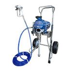 Titech Airless T-490 Elektrikli Airless Boya Makinası Tekerlekli (kartsız)-mavi Siyah