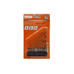 Titi 1/4'' Bits Saplı Hss Matkap Uçu Seti 10 Parça