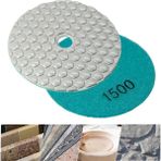 Titi 6555 Granit Mermer Taş Parlatma Polisaj Ped 100 mm - 1500 Kum