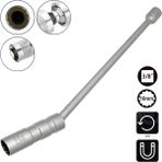 Titi 6562 Mafsallı Mıknatıslı 12 Köşe 3/8" Uzun Buji Lokma 16 mm