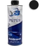 Titi Anti Gravel Darbe Koruyucu Pütür Boya 1 kg - Siyah