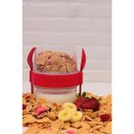Titiz AP-9452 800 ml Taken Go Kırmızı Müsli Kabı