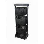 Titiz Kat Kat Sepet Organizeri No:3 Antrasit
