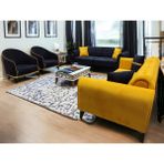 Titiz Koltuk Ideal Koltuk Takımı - Sarı - Siyah