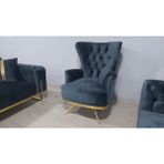 Titiz Koltuk Sofa Elit Berjer - Lacivert