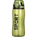 Titiz Plasti Pipetli Rio Su ve Detoks Su Şişesi Matara Policarbon 750 ml -Yeşil - Açık Yeşil - kamışlı