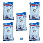 Titiz Salsa Tp-857 Püskül 5x16 cm Yedek Geniş Takozlu Islak İpli Mop Paspas Başlığı