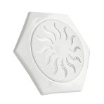 Titiz Tp-176 6 Köşe Baca Kapağı Duvar Menfezi - 190X165x40 Mm - Plastik