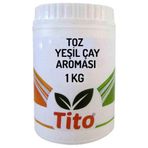 Tito 1 kg Toz Yeşil Çay Aroması