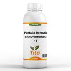 Tito 1 lt Premium Portakal Kremalı Bisküvi Aroması