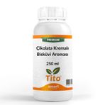 Tito 250 ml Premium Çikolata Kremalı Bisküvi Aroması