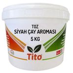 Tito 5 kg Toz Siyah Çay Aroması