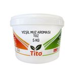 Tito 5 kg Toz Yeşil Muz Aroması