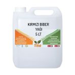 Tito 5 lt Kırmızı Biber Yağı