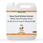 Tito 5 lt Premium Beyaz Sıcak Çikolata Aroması