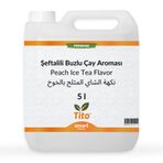 Tito 5 lt Premium Şeftalili Buzlu Çay Aroması
