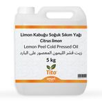 Tito Limon Kabuğu Soğuk Sıkım Yağı Citrus limon 5 kg