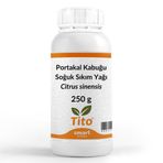 Tito Portakal Kabuğu Soğuk Sıkım Yağı Citrus sinensis 250 g