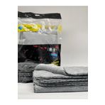 titocarpro (1 Adet) Spark 2316 Mikrofiber Peluş Oto Kurulama Ve Temizlik Bezi Büyük Boy 60x90 Cm. Gri